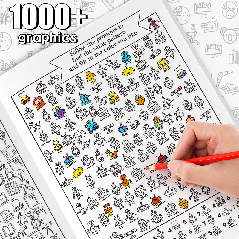 Food Snacks Coloring Book - Gizli Desenlere Sahip İnteraktif Kitap |