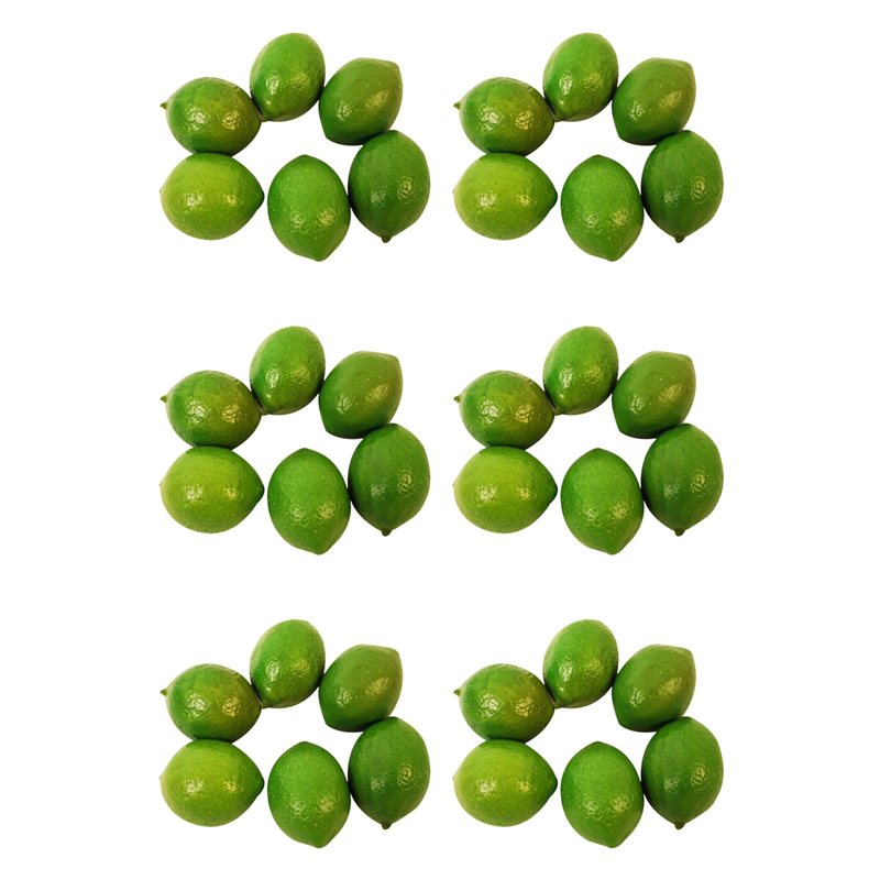 Foods X - 36 X Gerçekçi Gerçekçi Yapay Plastik