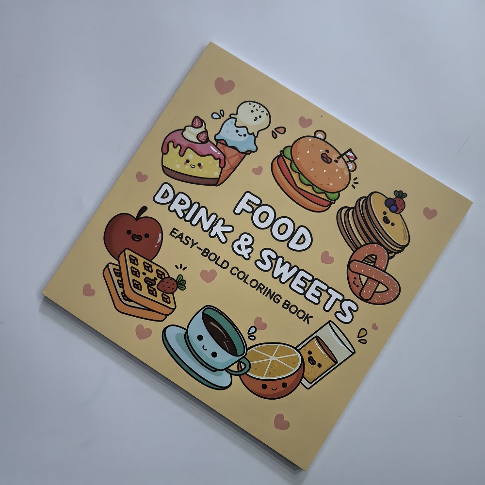 Yiyecek, İçecek ve Tatlılar Ye - Food Snacks Coloring Book incelemesi ve fiyatı