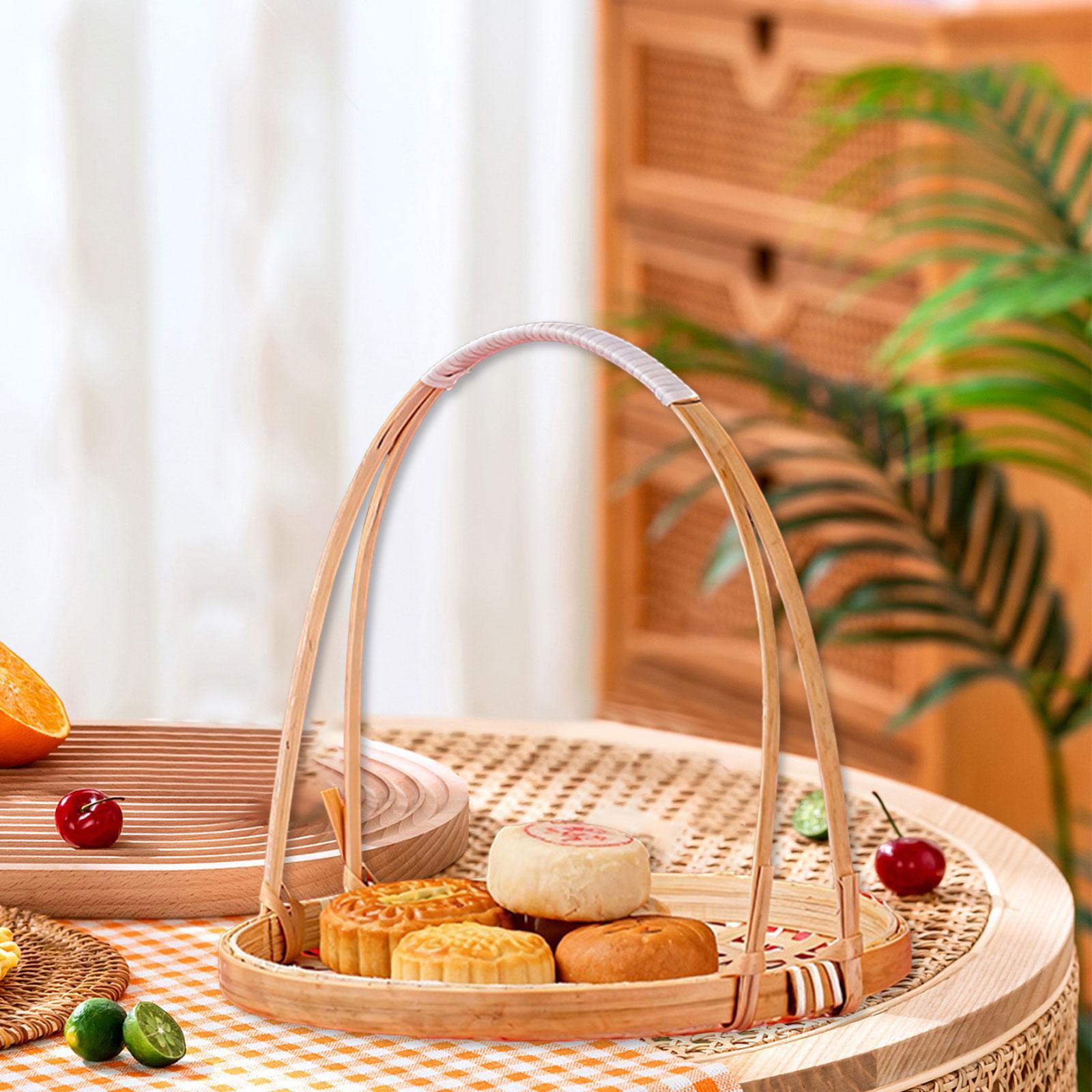 Dokuma Sepet Tepsi Bambu Atışt - Snacks Food Gift Baskets incelemesi ve fiyatı